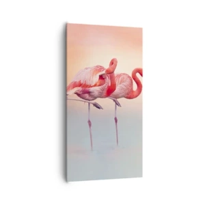 Tablou pe pânză - În culoarea soarelui care apune - 65x120 cm