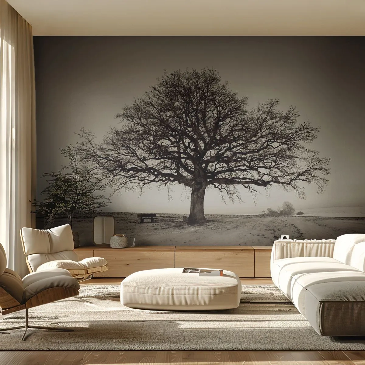 Tapet Standard Eco - De aici până în veșnicie - Peisaj, Copac, Natură - 200x140 cm