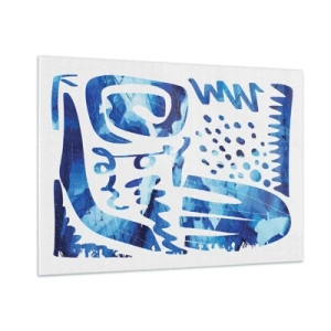 Tablou pe sticlă - Înapoi la rădăcini - 100x70 cm