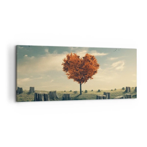 Tablou pe pânză - Încă mai există speranță - 100x40 cm