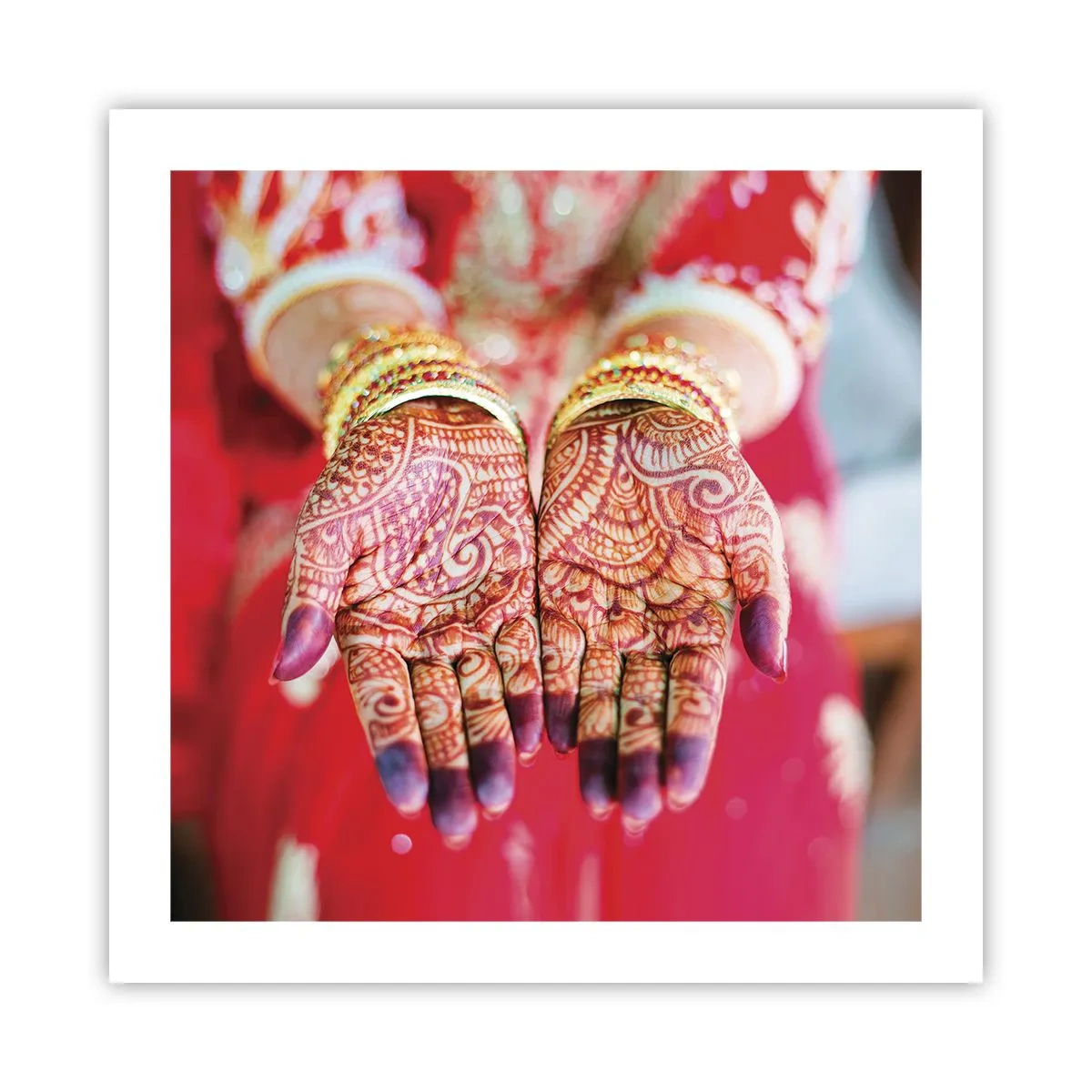 Poster - Gata să prindă fericirea - 50x50 cm