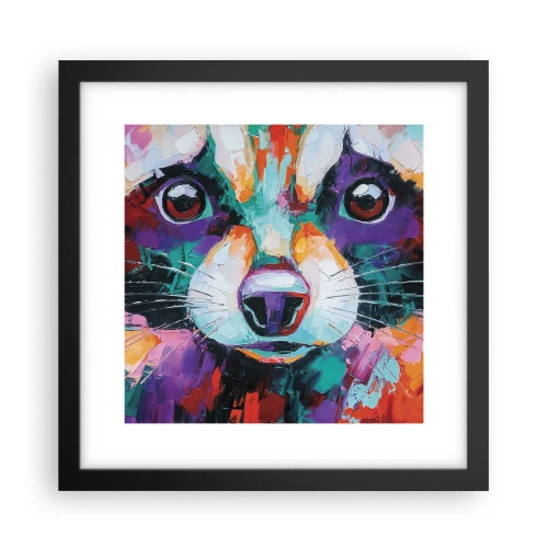 Poster în ramă neagră - Doar emoții bune - 30x30 cm