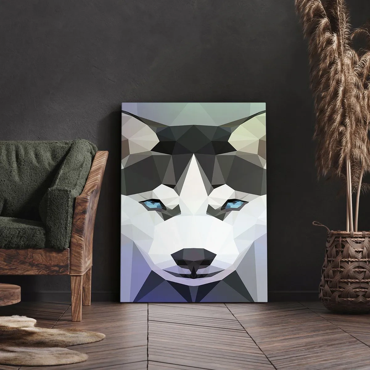 Tablou pe pânză - O amintire a zăpezilor din nord - 50x70 cm
