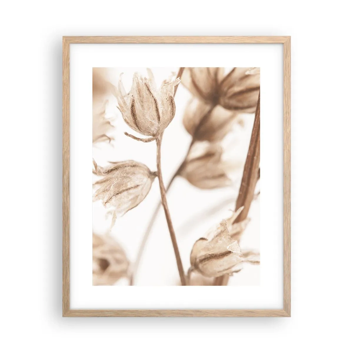 Poster în ramă de stejar deschis - Sună ca sfârșitul verii - 40x50 cm