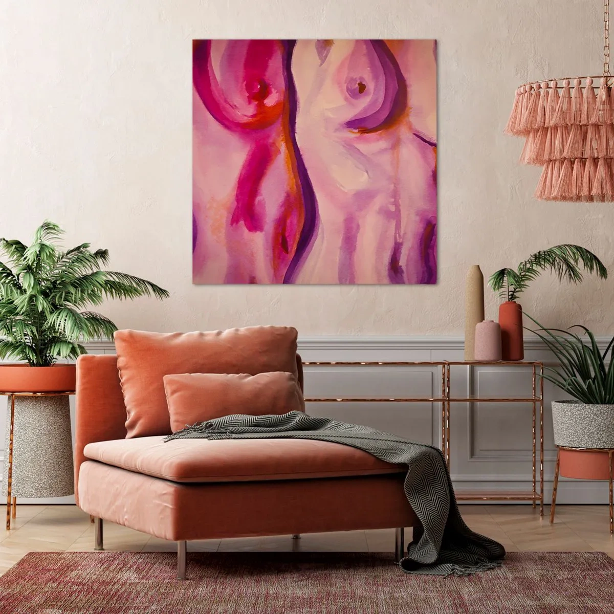 Tablou pe pânză - Oda feminității - 30x30 cm