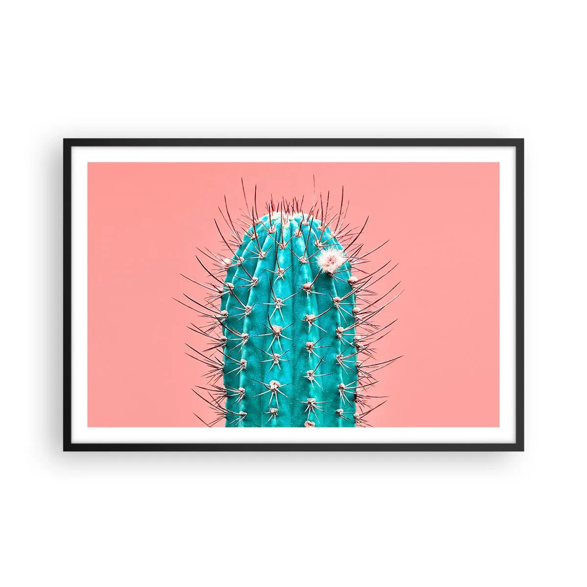 Poster în ramă neagră - Doar privește - 91x61 cm