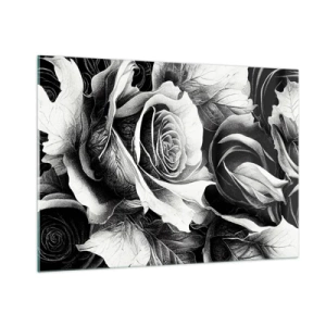 Tablou pe sticlă - Mereu regina - 100x70 cm