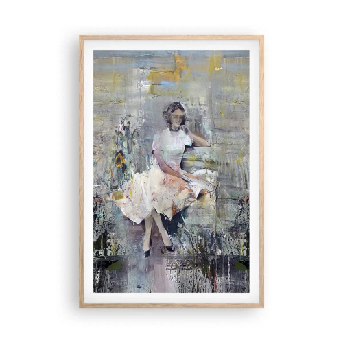 Poster în ramă de stejar deschis - Clasică și modernă - 61x91 cm