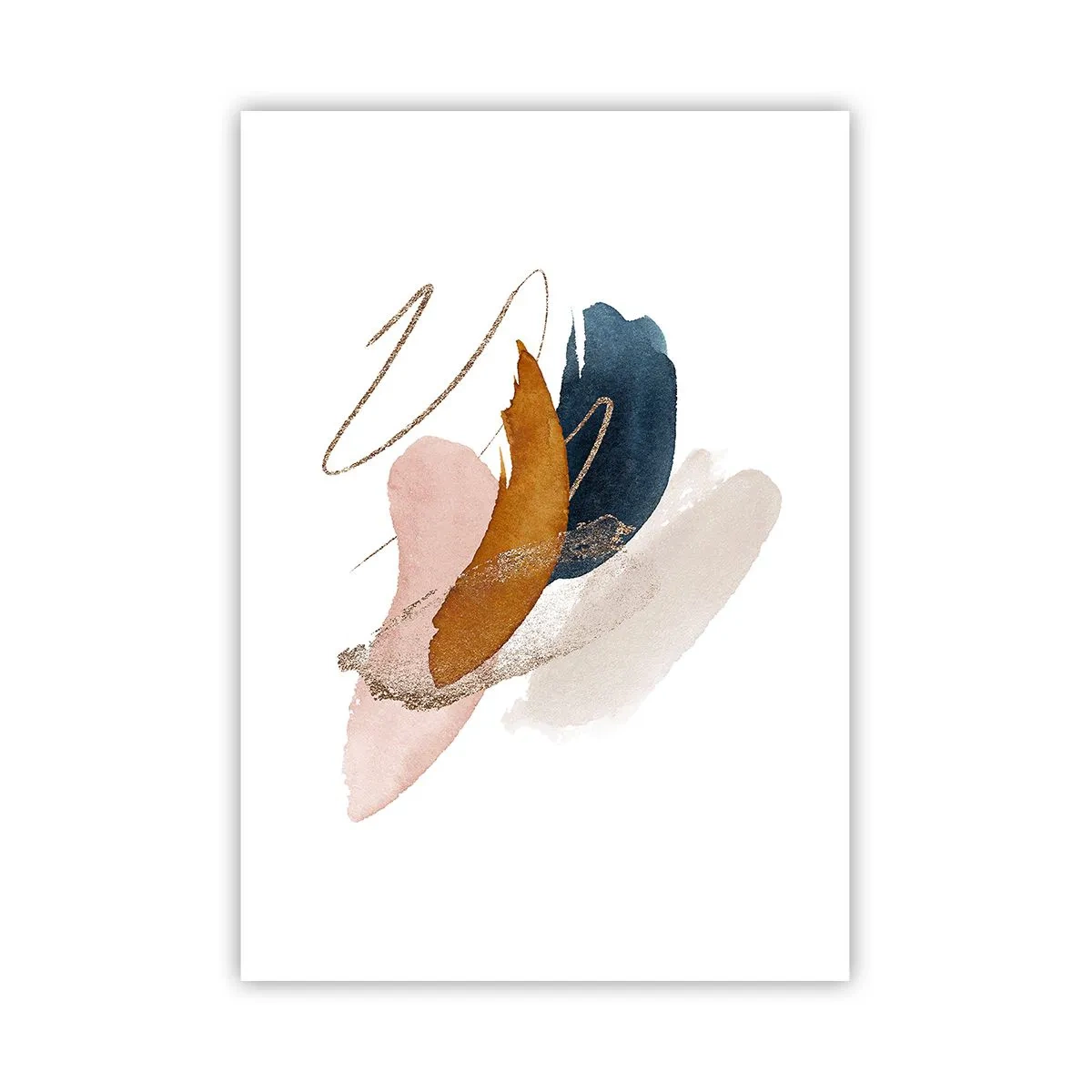Poster - Compoziție înaripată - 70x100 cm