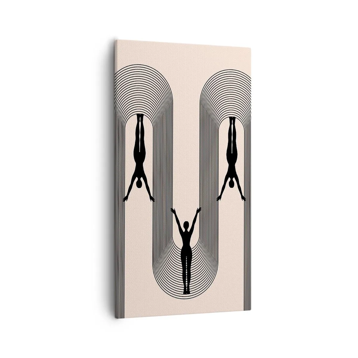 Tablou pe pânză - Cu susul în jos - 55x100 cm