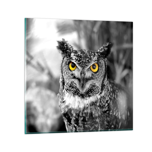 Tablou pe sticlă - Nimic nu poate fi ascuns - 30x30 cm