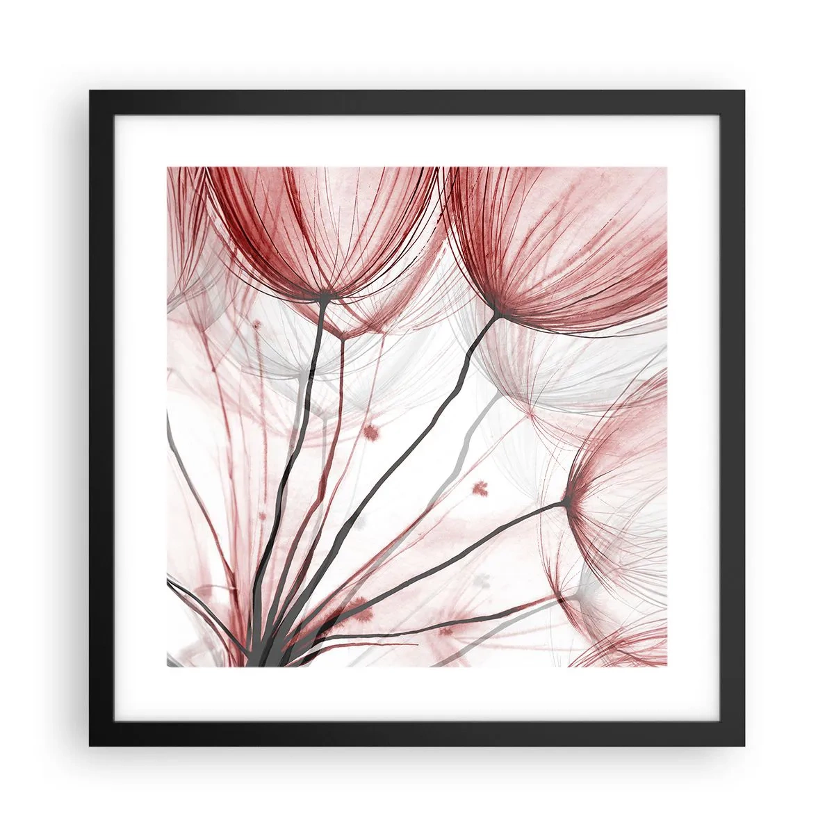 Poster în ramă neagră - Înainte de plecare - 40x40 cm