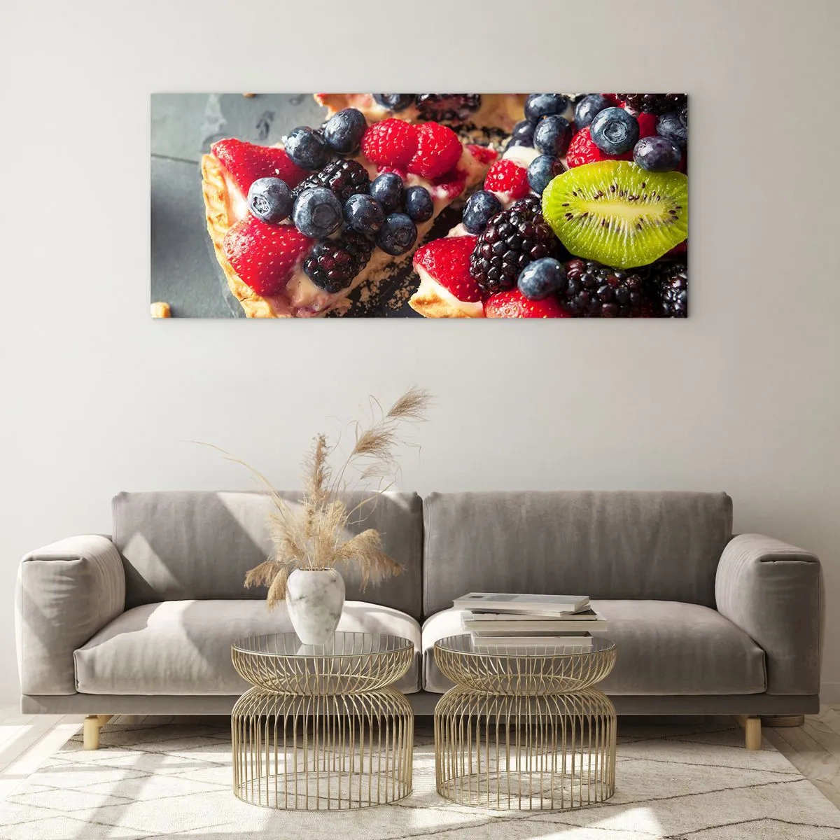 Tablou pe sticlă - Dolce vita! - 90x30 cm
