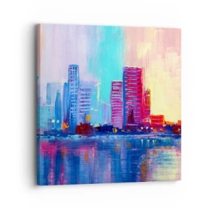 Tablou pe pânză - Scăldate în culoare - 30x30 cm