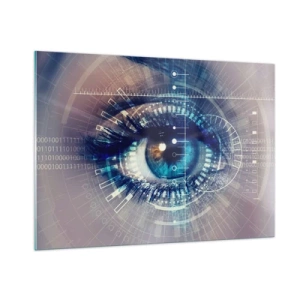 Tablou pe sticlă - Crezi că mă cunoști - 100x70 cm