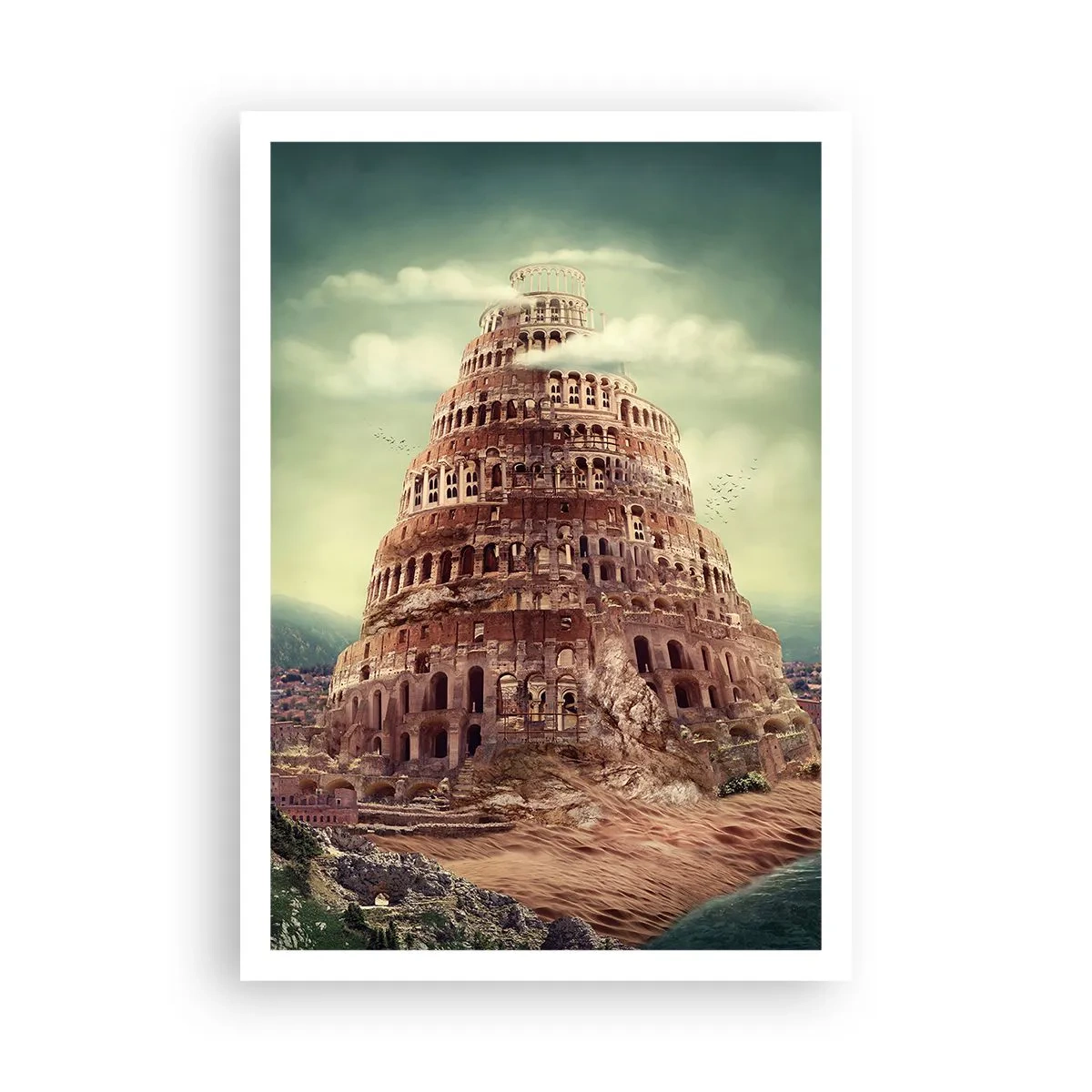 Poster - Turnul Babel - 70x100 cm