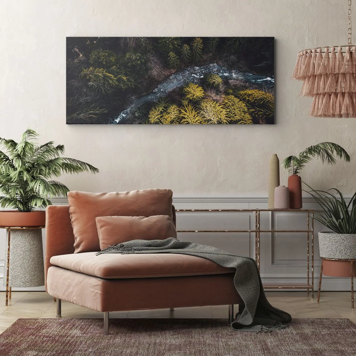 Tablou pe pânză - Rapid și mai rapid - 100x40 cm