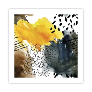 Poster - O întâlnire a elementelor - 50x50 cm