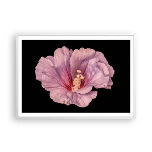 Poster în ramă albă - Direct la inimă - 100x70 cm