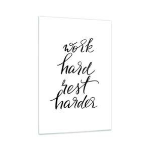 Tablou pe sticlă - Echilibrul vieții - 70x100 cm