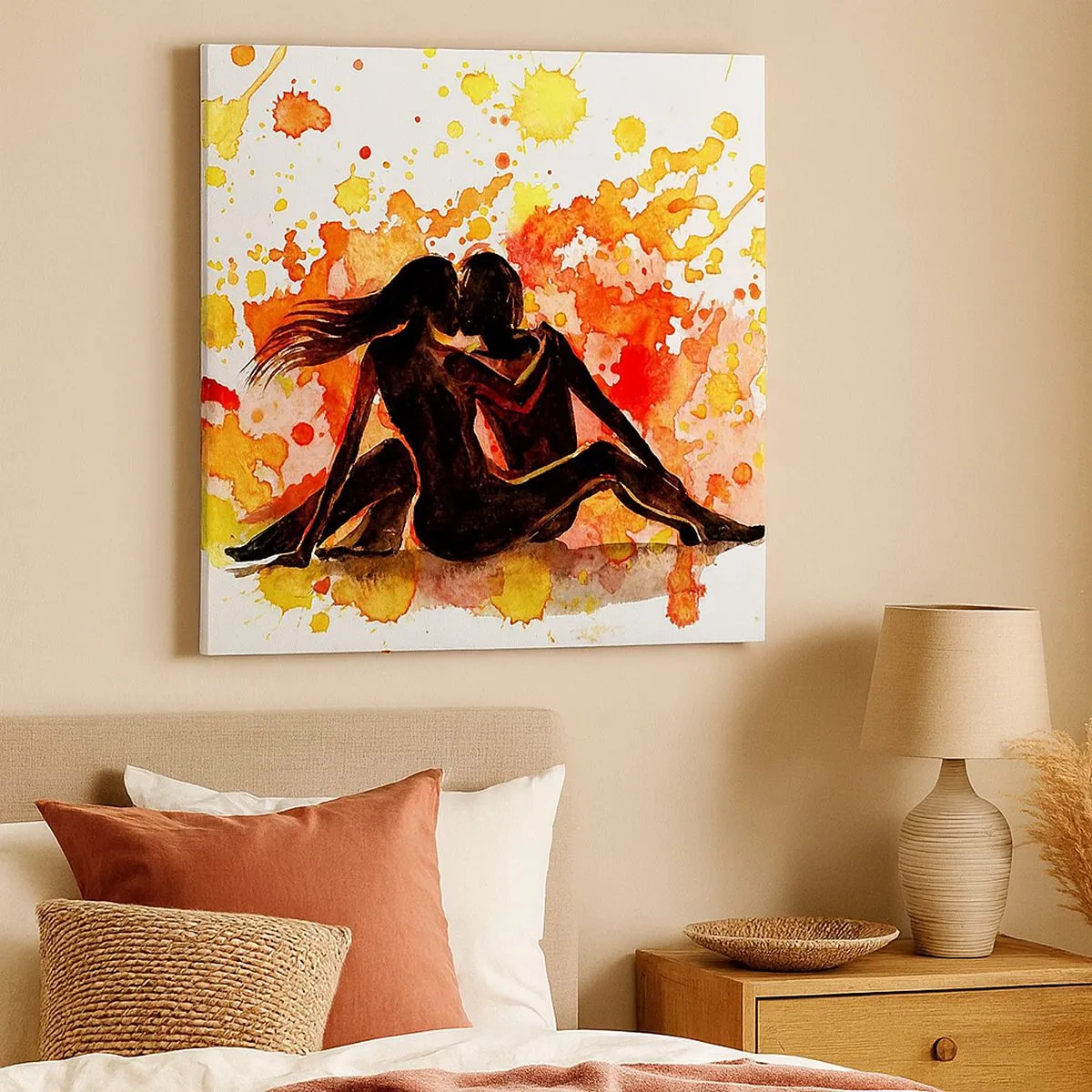 Tablou pe pânză - Şi a fost lumină - 30x30 cm