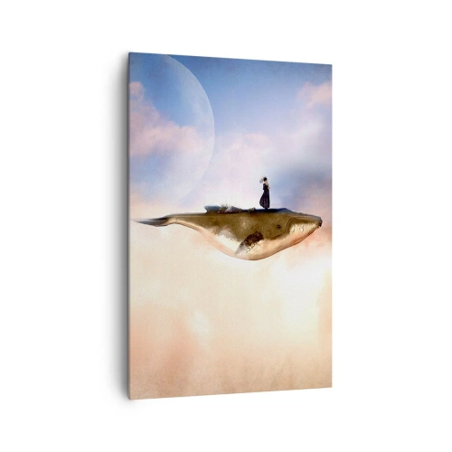 Tablou pe pânză - O călătorie suprarealistă - 80x120 cm