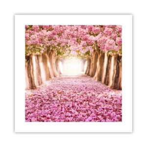 Poster - Drumul spre paradis - 40x40 cm