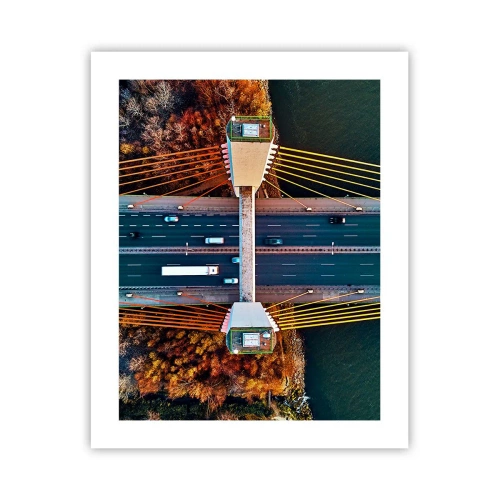 Poster - Din pădure spre apă - 40x50 cm