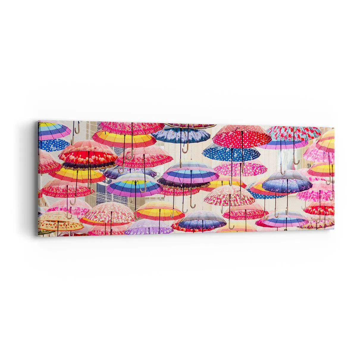 Tablou pe pânză - Pajiște urbană - 90x30 cm
