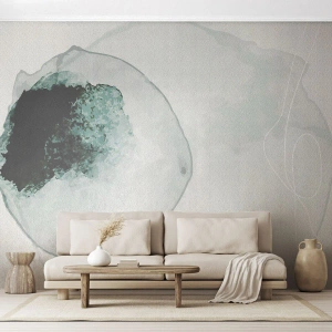 Tapet Premium Sand - Într-o picătură de apă - Modern, Minimalist, Abstracția - 500x350 cm