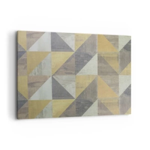 Tablou pe pânză - La unghiul triunghiului - 100x70 cm