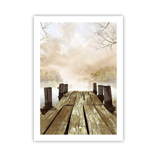 Poster - Tristețea blândă a toamnei - 50x70 cm
