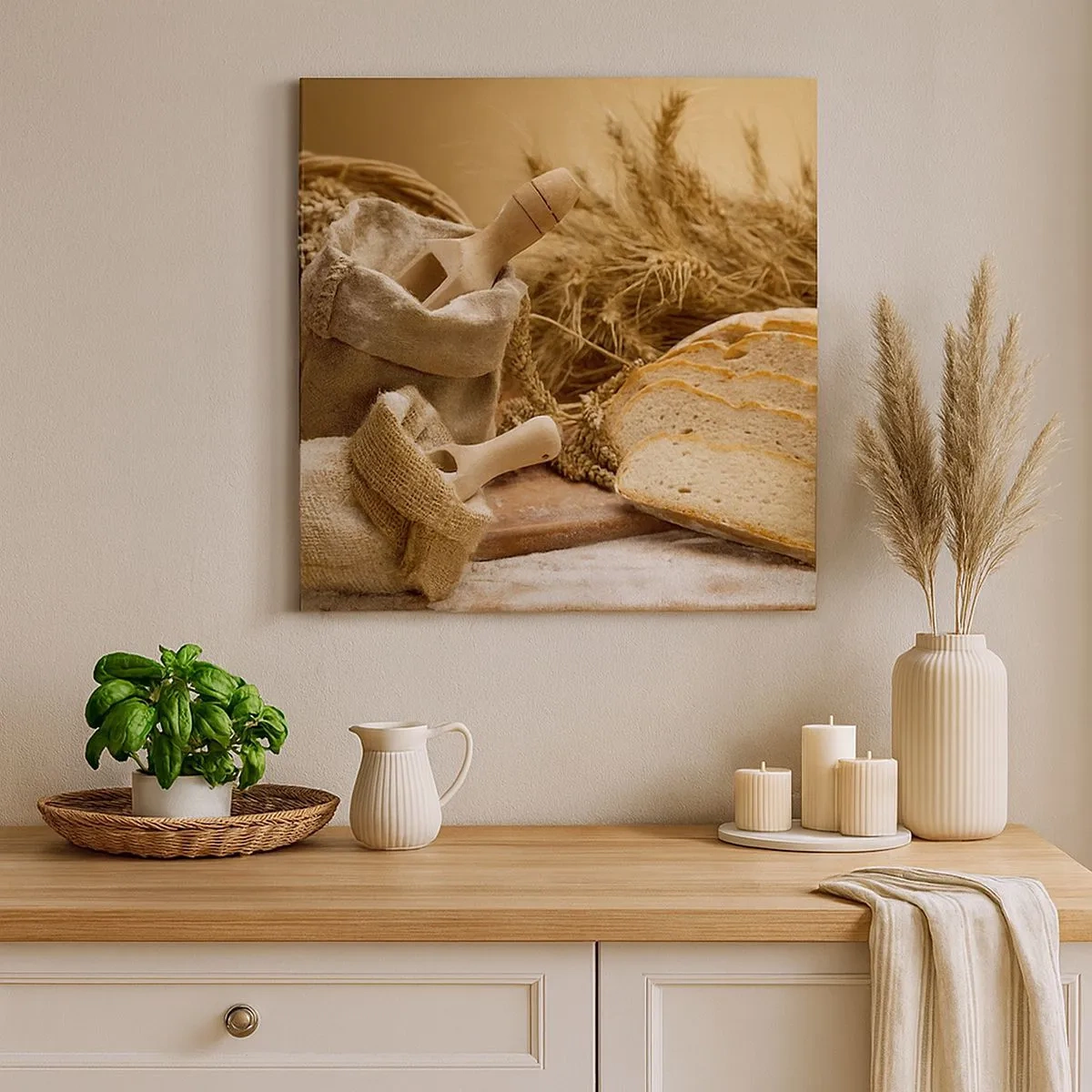 Tablou pe pânză - Oprire violentă - 30x30 cm