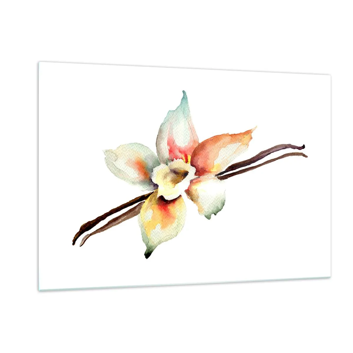 Tablou pe sticlă - Dulceața stropită - 120x80 cm