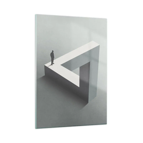 Tablou pe sticlă - Și totuși este posibil - 50x70 cm