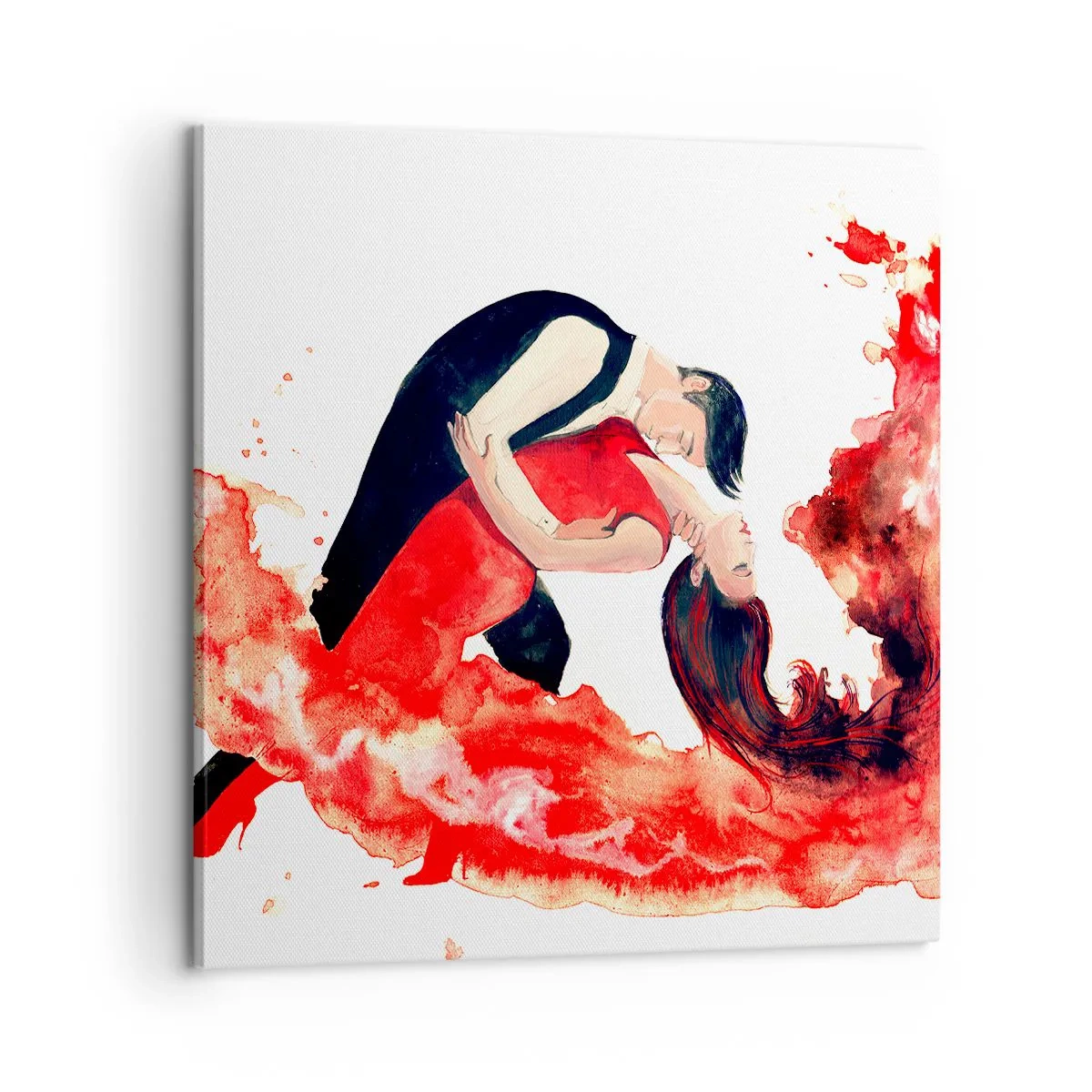 Tablou pe pânză - Tango - un val senzual - 60x60 cm