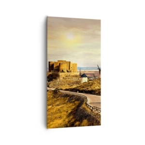 Tablou pe pânză - Don Quijote apare imediat - 65x120 cm