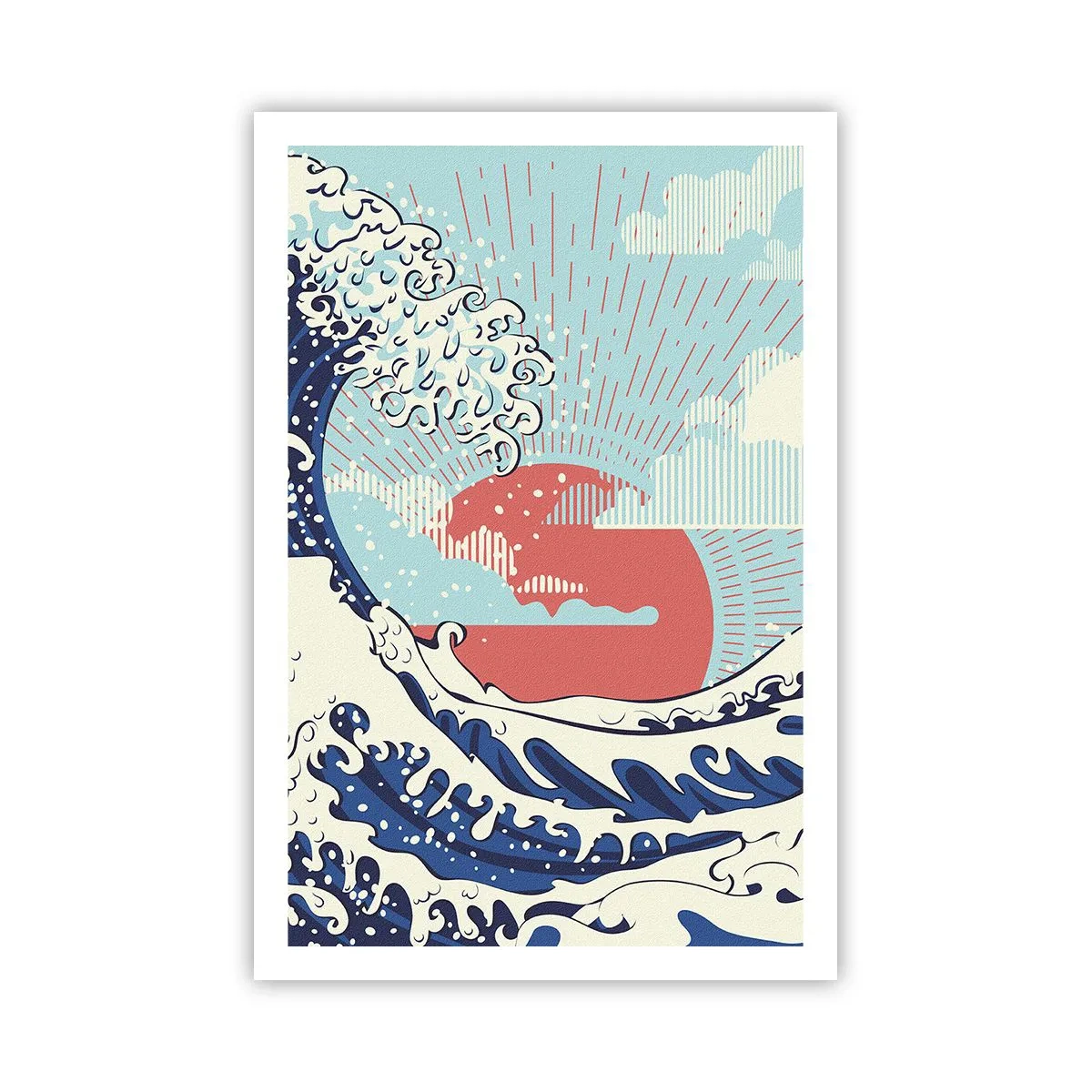 Poster - Din inspirații japoneze - 61x91 cm