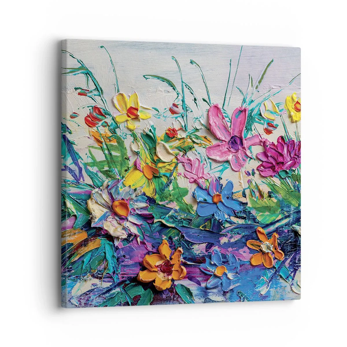 Tablou pe pânză - Nu este deloc o natură moartă - 30x30 cm