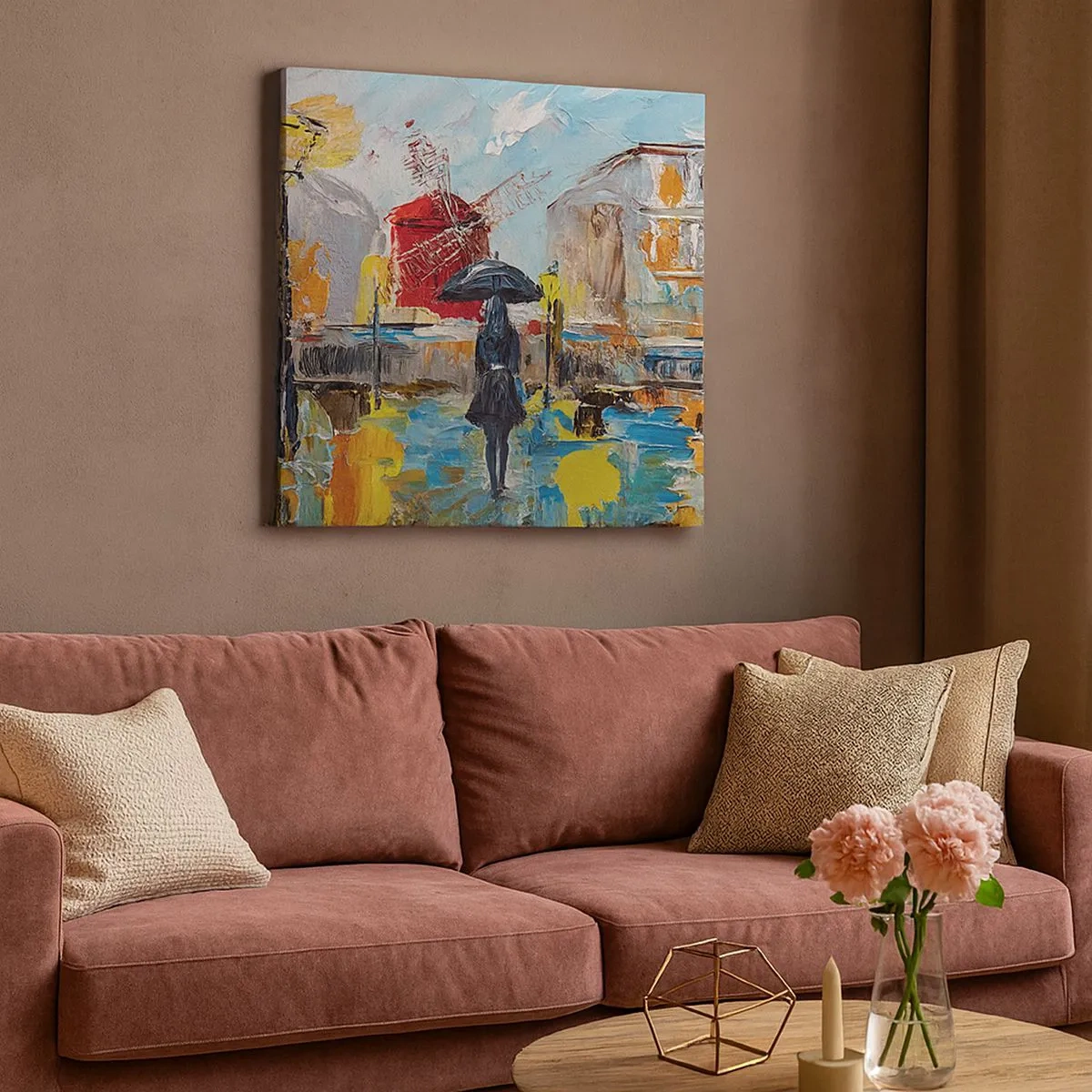 Tablou pe pânză - Legende pariziene - 30x30 cm