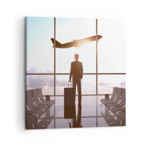 Tablou pe pânză - Ai timp, încetinește - 50x50 cm