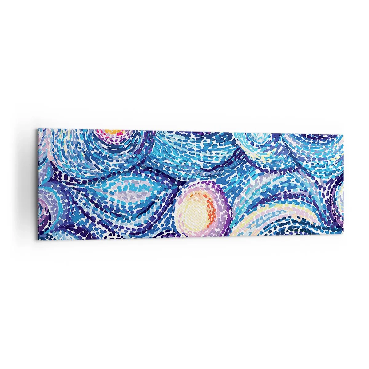 Tablou pe pânză - Dintr-un tablou de van Gogh - 160x50 cm