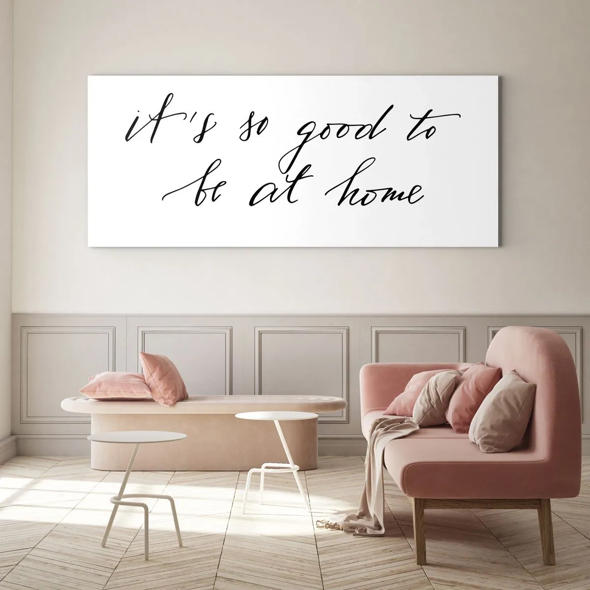 Tablou pe sticlă - Cât de adevărat - 100x40 cm