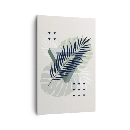 Tablou pe pânză - Natura și geometria - două ordine? - 80x120 cm