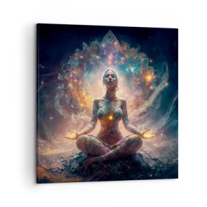Tablou pe pânză - Flux de energie bună - 50x50 cm