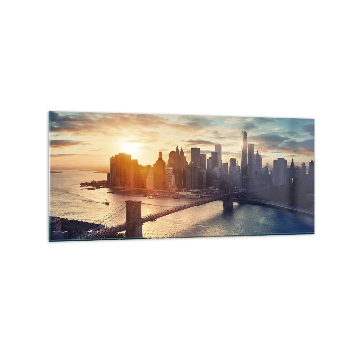 Tablou pe sticlă - Un monument al culturii occidentale - 120x50 cm