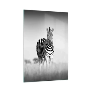 Tablou pe sticlă - Și totuși lumea e albă și neagră - 80x120 cm