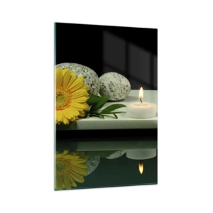 Tablou pe sticlă - Calmarea simțurilor - 80x120 cm