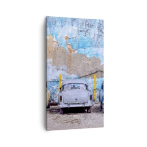 Tablou pe pânză - Întâlnirea veteranilor - 45x80 cm