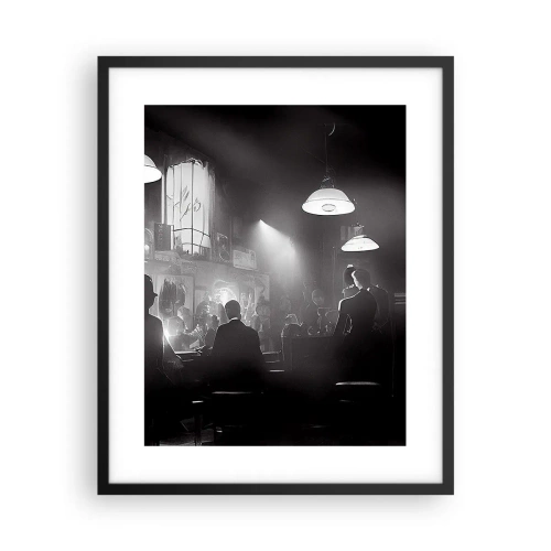 Poster în ramă neagră - În stil jazz - 40x50 cm